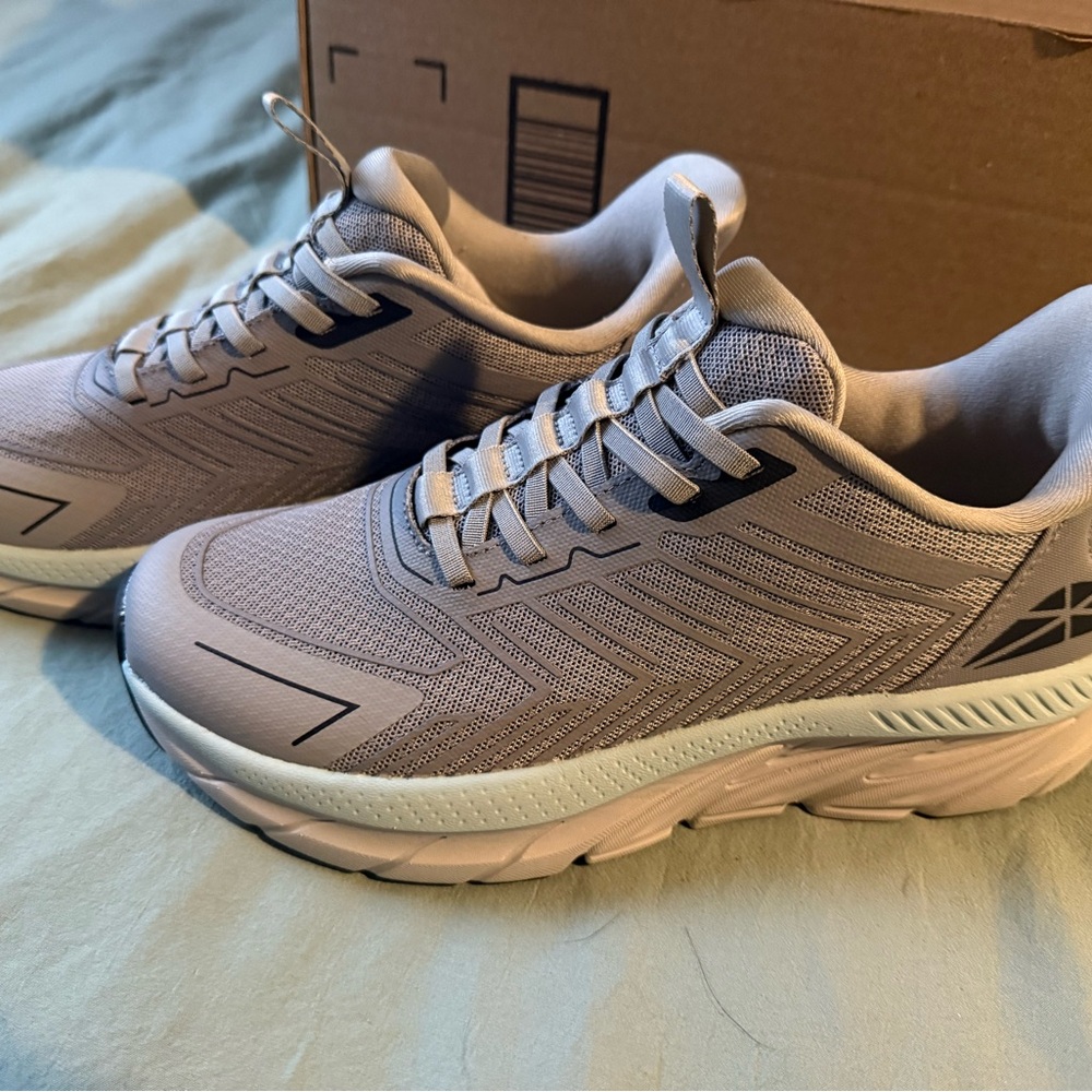 ALLSWIFT Women's Slip On Walking Shoes Grey Size: 7 NWT - Picture 5 of 12